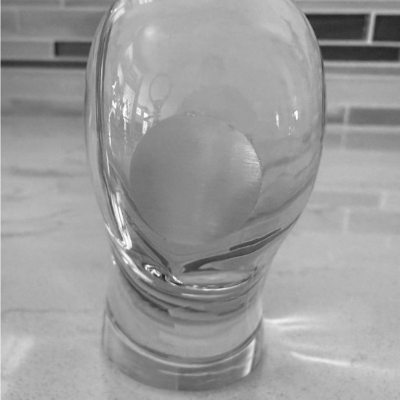 SIGNED SPODE HW CRYSTAL GLASS 3" BIRD HEAD FIGURINE PAPERWEIGHT - Picture 7 of 9